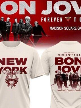 Bon Jovi x New York Forever Tour 2026 Shirt 276